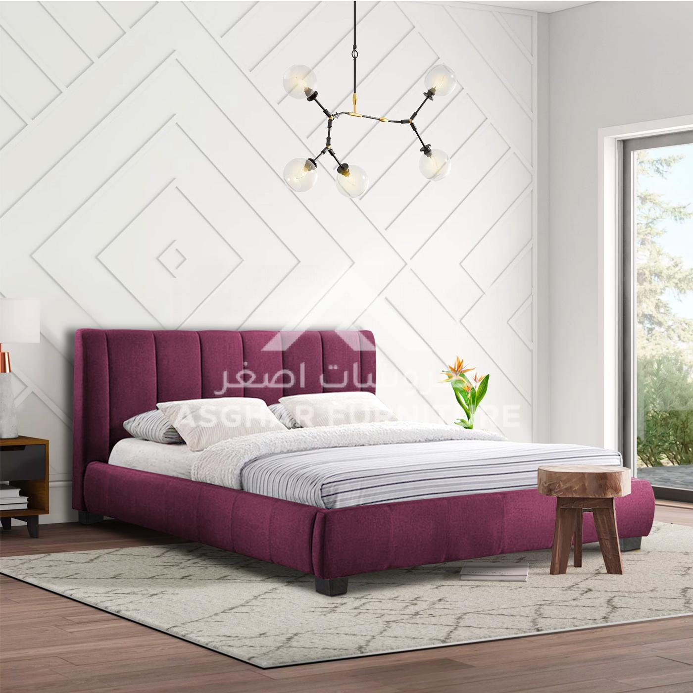 Colson Fabric Bed Contemporary Bedroom Set
