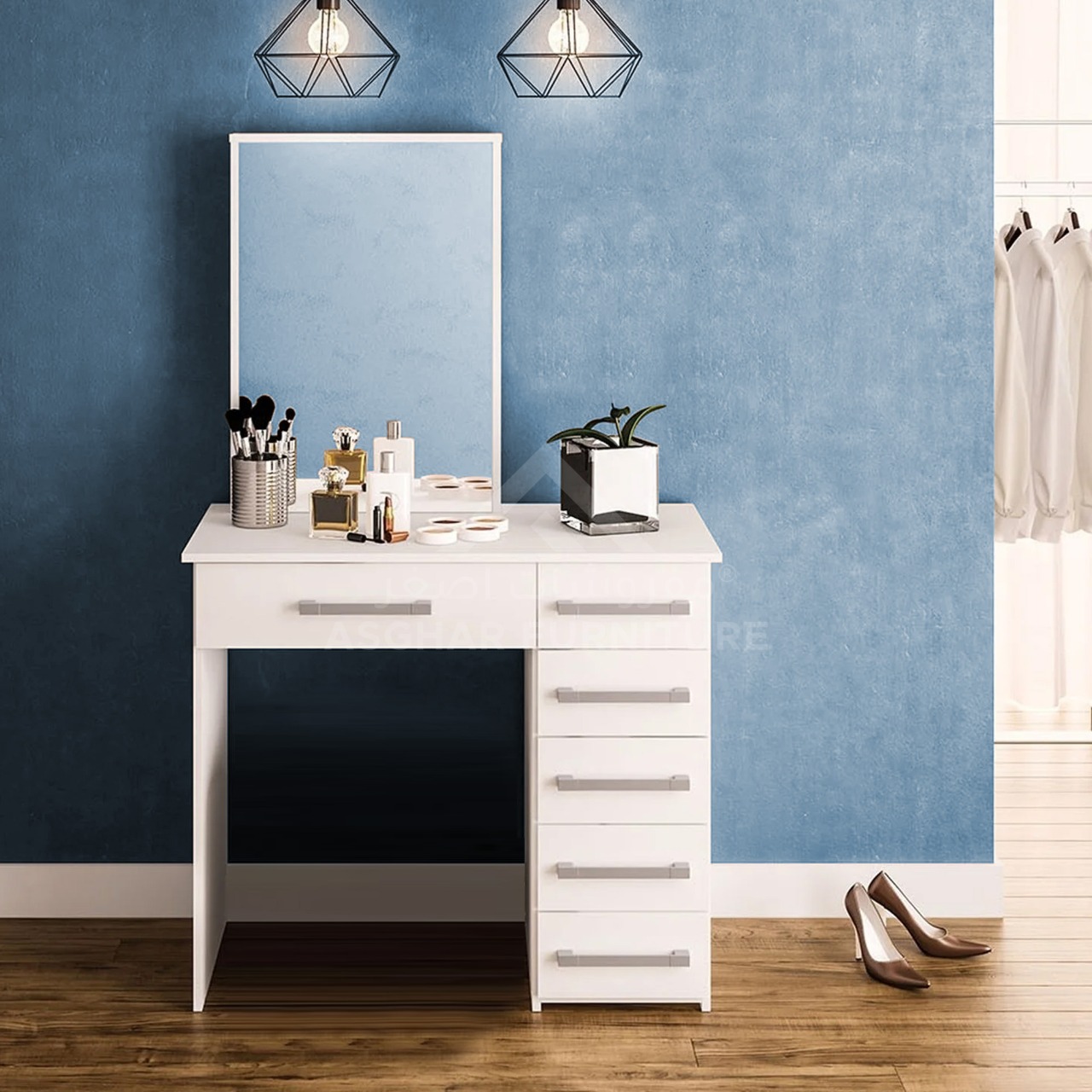 Evelyn Dressing Table White Evelyn Dressing Table White